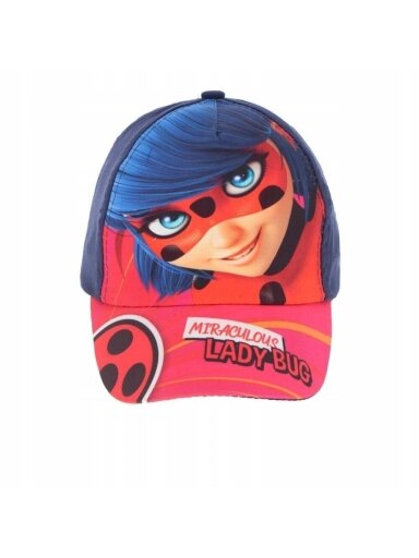 Tamsiai mėlyna kepurė Miraculous Ladybug D4