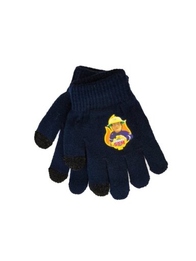 Tamsiai mėlynos pirštinės Fireman Sam 1398D50