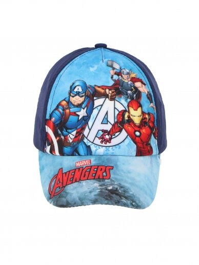 Tamsiai mėlyna kepurė Avengers 2067D91 Tamsiai mėlyna kepurė Avengers 2067D91