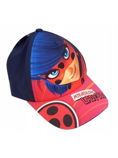 Tamsiai mėlyna kepurė Miraculous Ladybug D4