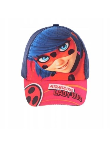 Tamsiai mėlyna kepurė Miraculous Ladybug D4 1 Tamsiai mėlyna kepurė Miraculous Ladybug D4 1