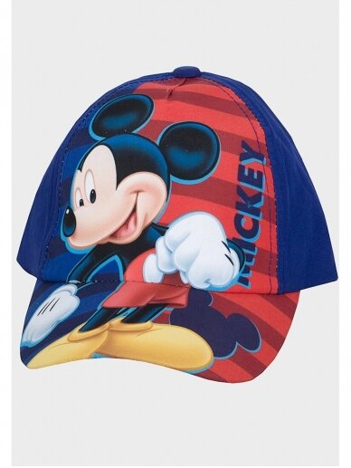 Tamsiai mėlyna kepurė su snapeliu Mickey Mouse 1101D200 Tamsiai mėlyna kepurė su snapeliu Mickey Mouse 1101D200