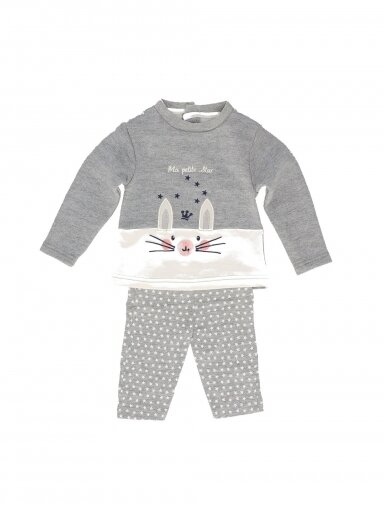 Tom Kids pilkas 2 dalių kostiumėlis 3548D325