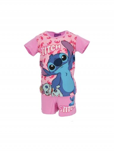 Vaikiška pižama Lilo & Stitch Pink 3661D300