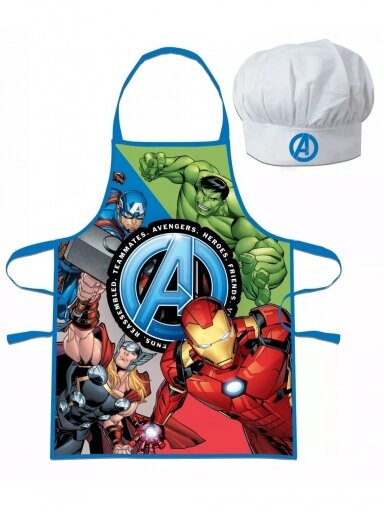 Vaikiška prijuostė ir virėjo kepurė Avengers 2375D95