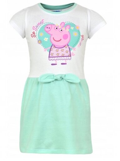 Vaikiška suknelė Peppa Pig Green 3457D360