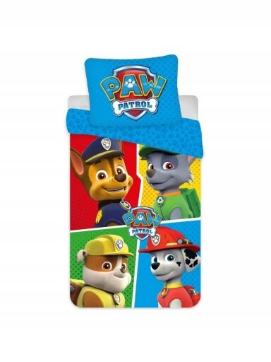Vaikiškas patalynės komplektas Paw Patrol 1355DZP3