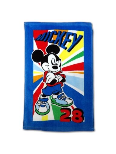 Vaikiškas rankšluostis rankoms ir veidui „Mickey Mouse“ 5044D4