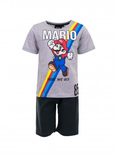 Vaikiška pižama Super Mario 2567D193 Vaikiška pižama Super Mario 2567D193