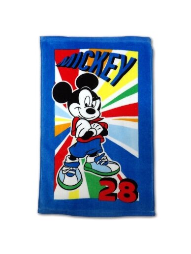 Vaikiškas rankšluostis rankoms ir veidui „Mickey Mouse“ 5044D4 Vaikiškas rankšluostis rankoms ir veidui „Mickey Mouse“ 5044D4