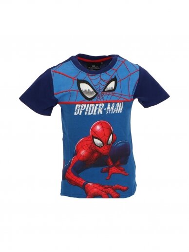 Vaikiški marškinėliai Spiderman Blue 3669D124 Vaikiški marškinėliai Spiderman Blue 3669D124