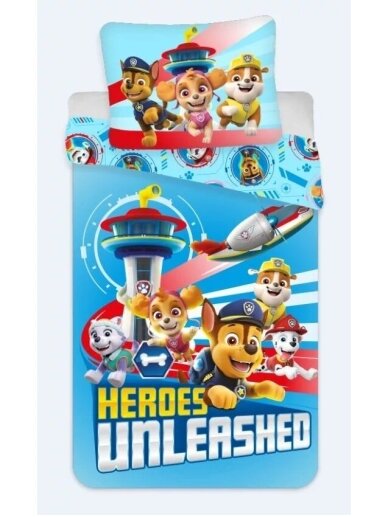 Vaikiškos patalynės komplektas Paw Patrol 4798D66 Vaikiškos patalynės komplektas Paw Patrol 4798D66