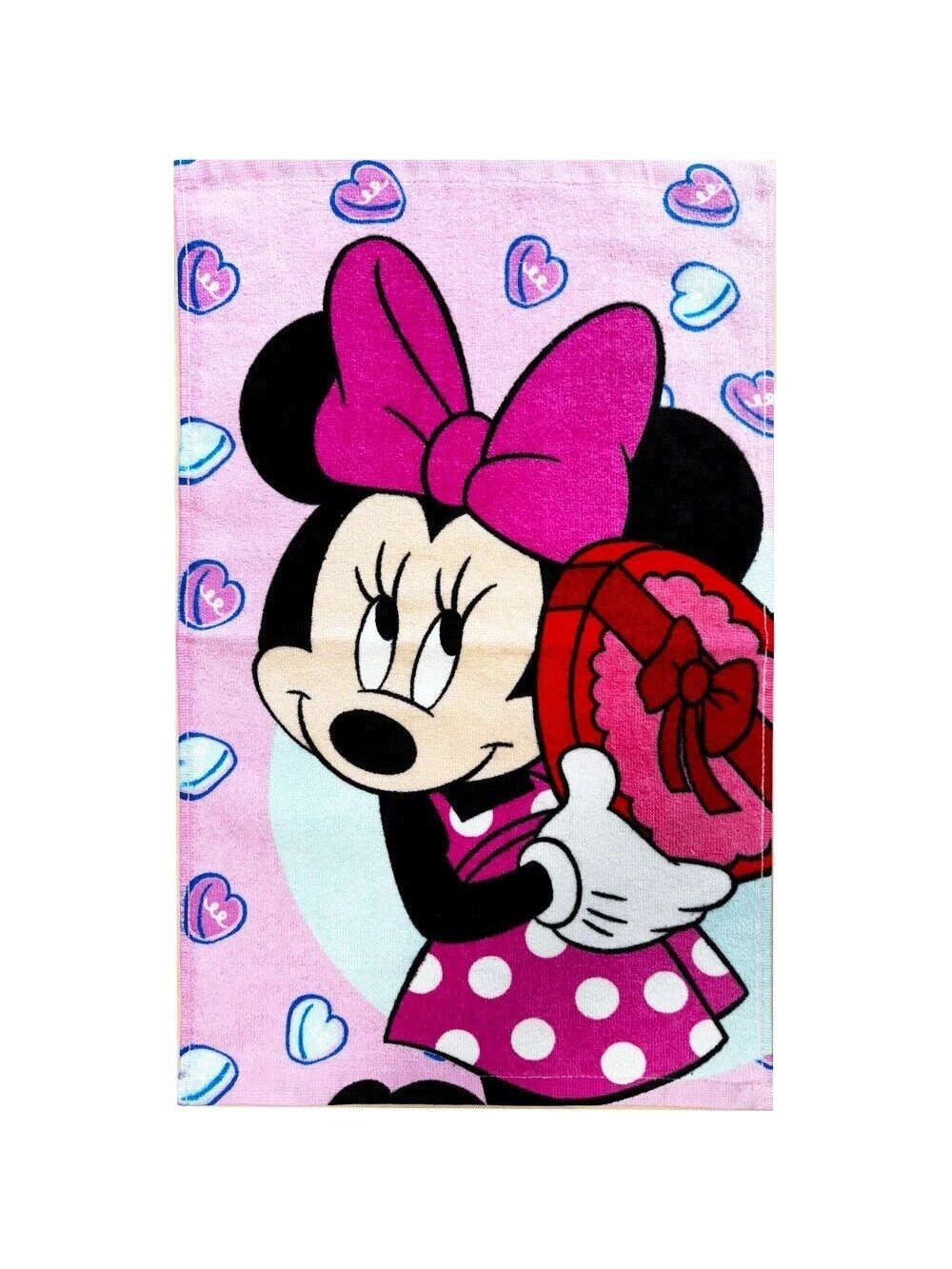 Veido ir rankų rankšluostis Minnie Bonbon Hearts 5068D317 Veido ir rankų rankšluostis Minnie Bonbon Hearts 5068D317