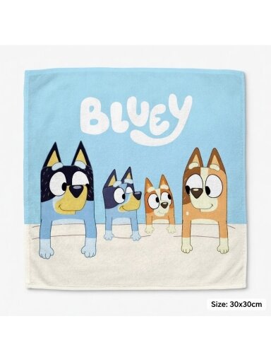 Veido ir rankų rankšluostis Bluey Cozy 5111D351