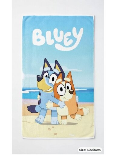 Veido ir rankų rankšluostis Bluey Cozy 5115D343