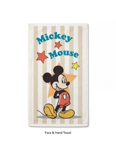 Veido ir rankų rankšluostis Disney Mickey Star 5091D326
