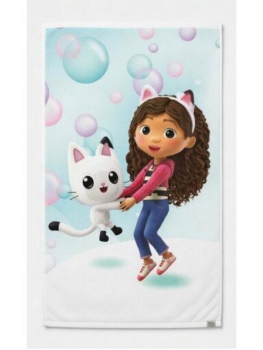 Veido ir rankų rankšluostis Gabby's Dollhouse Bubbles 5110D334