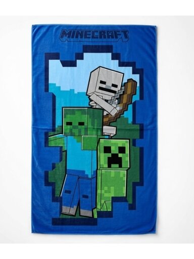 Veido ir rankų rankšluostis Minecraft Beware 5100D343