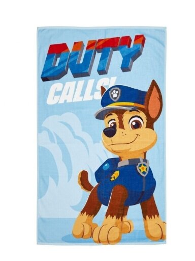 Veido ir rankų rankšluostis Paw Patrol Duty Calls 5105D333
