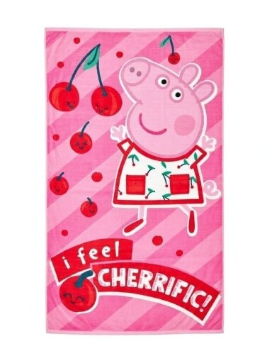 Veido ir rankų rankšluostis Peppa Pig Cherrific 5099D342