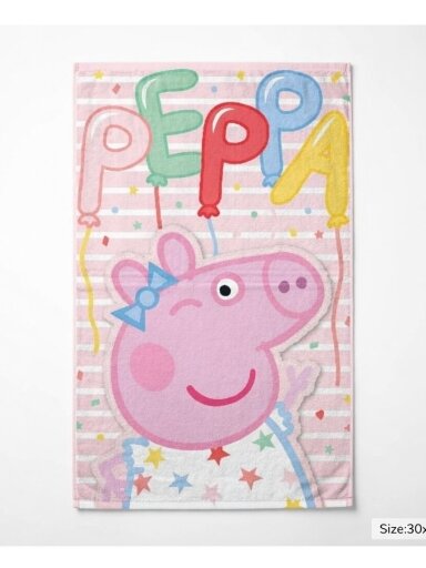 Veido ir rankų rankšluostis Peppa Pig Party 5118D361