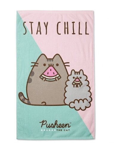 Veido ir rankų rankšluostis Pusheen Stay Chill 5120D351