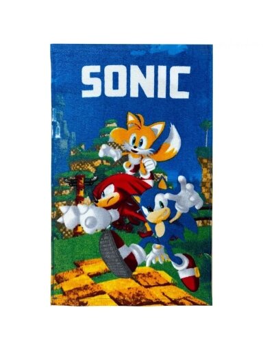 Veido ir rankų rankšluostis Sonic the Hedgehog Speed 5055D299