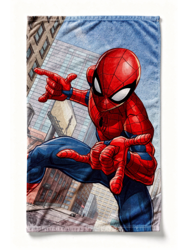 Veido ir rankų rankšluostis Spiderman City Glider 5064D322