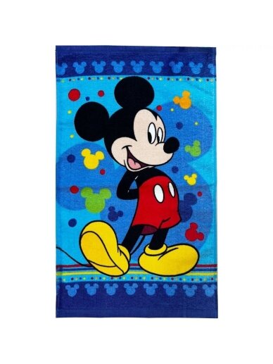 Veido ir rankų rankšluostis Disney Mickey Cheerful Pose 5056D291 Veido ir rankų rankšluostis Disney Mickey Cheerful Pose 5056D291