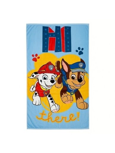 Veido ir rankų rankšluostis Paw Patrol Hi There 5097D337 Veido ir rankų rankšluostis Paw Patrol Hi There 5097D337