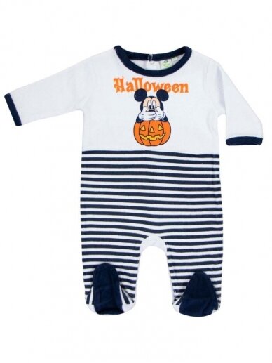 Veliūrinis kombinezonas Mickey Mouse Halloween Blue 3122D103 Veliūrinis kombinezonas Mickey Mouse Halloween Blue 3122D103