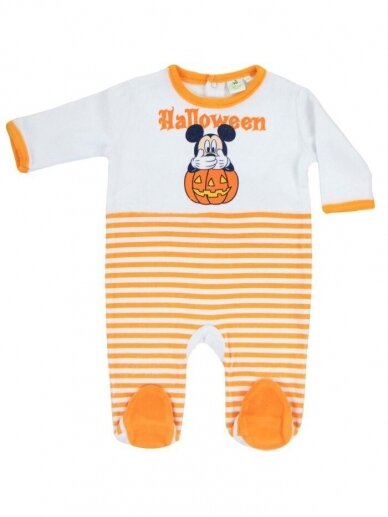 Veliūrinis kombinezonas Mickey Mouse Halloween Orange 3121D104 Veliūrinis kombinezonas Mickey Mouse Halloween Orange 3121D104