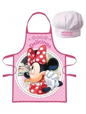 Virtuvės šefo prijuostė su kepure Disney Minnie 1901D232