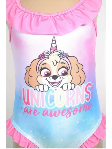 Vientisas maudymosi kostiumėlis Paw Patrol Unicorns 1613D80
