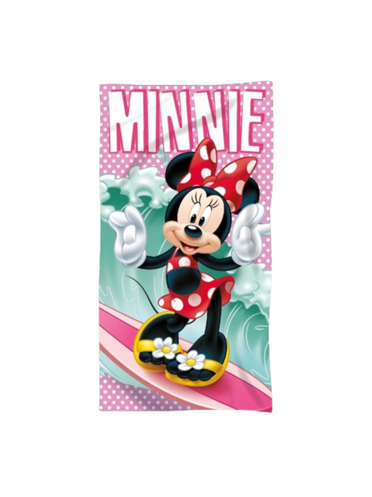 Vonios ir paplūdimio rankšluostis Minnie Mouse Surf 4780D136-1