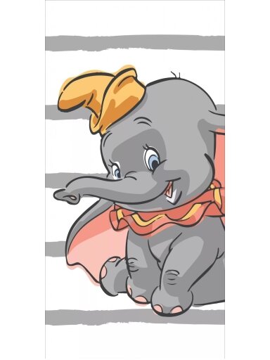 Vonios ir paplūdimio rankšluostis Disney Dumbo 4675D104-1