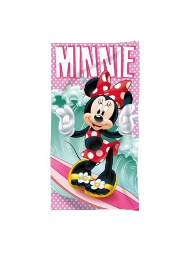Vonios ir paplūdimio rankšluostis Minnie Mouse Surf 4780DPA Vonios ir paplūdimio rankšluostis Minnie Mouse Surf 4780DPA