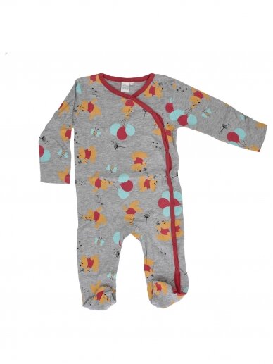 Winnie the Pooh Baby Balloon pilkas kombinezonas 2288D34 Winnie the Pooh Baby Balloon pilkas kombinezonas 2288D34